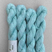 Pascuali Nepal Organic Cotton Linen Yarn in the color Mint 31