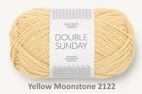 Sandnes Garn 100% merino wool yarn dk weight in the color Yellow Moonstone 2122