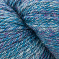 Cascade yarns 220 superwash wave yarn in the color Blueberry 127