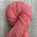 American Ewe Twisted Sport hand dyed shaniko wool yarn in the color Antique Rose