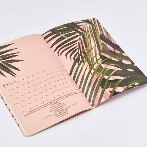 Palm Leaves Notebook from BV at Bruno Visconti