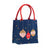 Holiday Mini Tote Project Bag Resuable Gift Bag