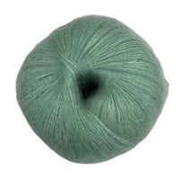 Pascuali Mohair Bliss yarn color Agave 805