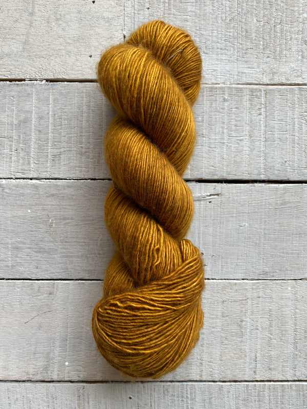 Madelinetosh Tosh Merino Light Yarn in the color Glazed Pecan