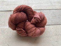 Malabrigo Lace in the color Cognac