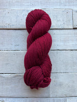 Queensland Falkland Worsted in color Garnet 02