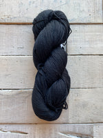 Malabrigo Ultimate Sock in the color Black