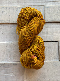 Malabrigo Ultimate Sock in the color Oro