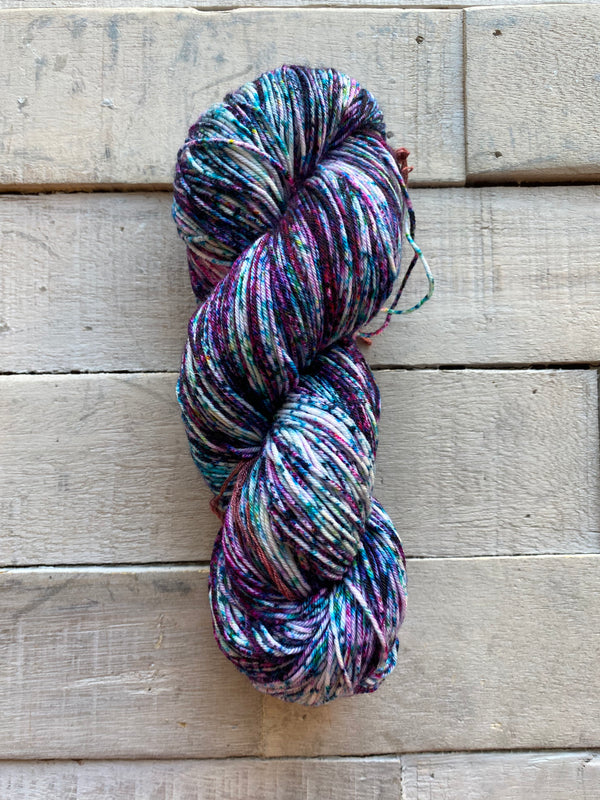 Malabrigo Ultimate Sock in the color Sur