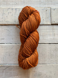 Malabrigo Ultimate Sock in the color Caramel