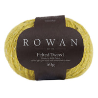 Rowan Felted Tweed yarn in the color Sulfur