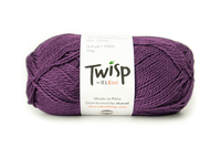 HiKoo Twisp sport weight yarn in the color Nightshade 6002