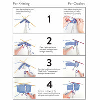 instructions on how to use the work until measuring tape