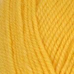 Plymouth Encore Worsted Yarn in the color Bright Yellow 1382