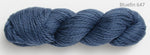 Blue Sky Fibers Organic Worsted Cotton in the color Bluefin 647 blue