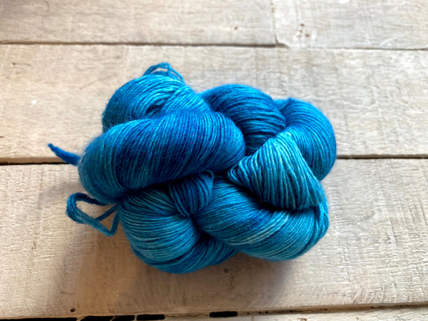 Malabrigo Lace colorway Bobby Blue