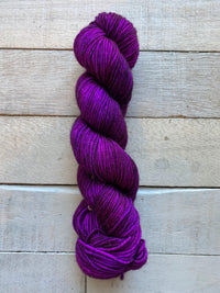 Madelinetosh Tosh Vintage Yarn in the color Wino Forever