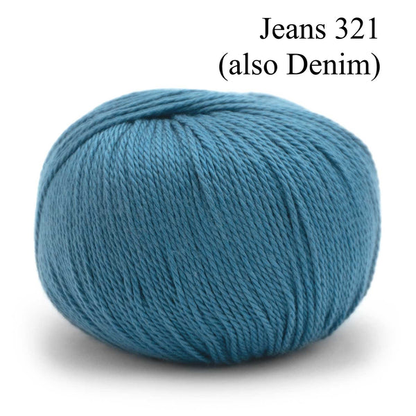 Pascuali Cumbria yarn in the color Jeans 321 (also called Denim