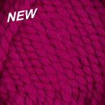 Plymouth Encore Mega Yarn in the color Magenta 0964