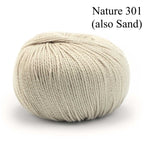 Pascuali Cumbria yarn in the color Nature 310 also called Sand