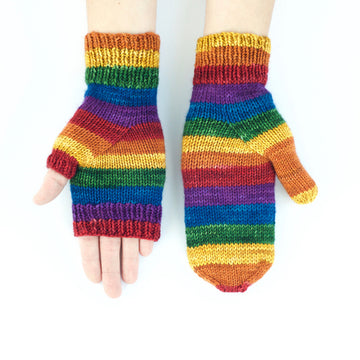 Palmistry DK Mitten Pattern by Tellybean Knits