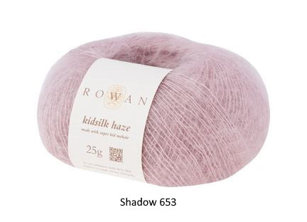 Rowan Kidsilk Haze Yarn in the color Shadow 653