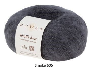 Rowan Kidsilk Haze Yarn in the color Smoke 605