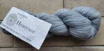 Cascade Heritage fingering/sock yarn in the color 5602 Steel