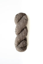 Woolfolk Fleck Yarn in the colorway F8 Mushroom tweed