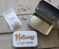 GarenHuis Notions Tin with Stitch Markers