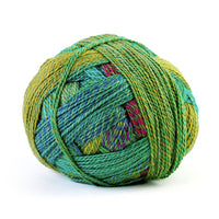 Zauberball Crazy Yarn in the color Tiefe Wasser 2404